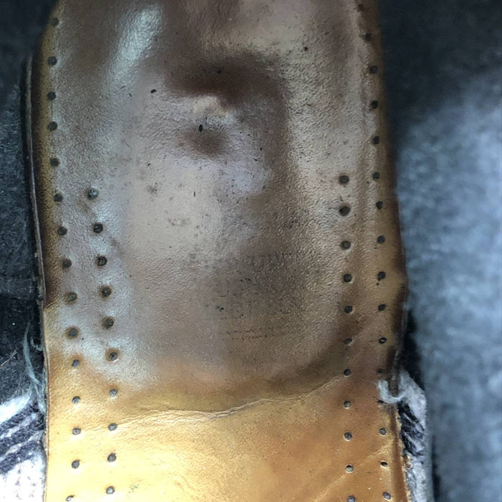 Dr. Martens 6-hole boots made in the UK Men's 25.5cm genuine leather black type Vintage Second Hand