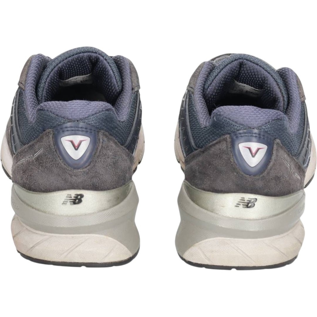 New Balance M990 NV5 sneakers, made in the USA, size 8 1/2 Men's 26.5cm unclear Navy blue Vintage Second Hand