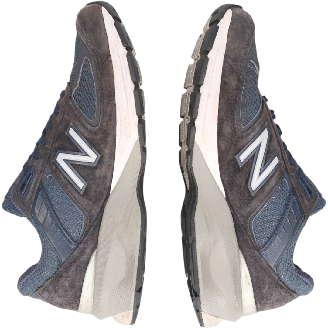 New Balance M990 NV5 sneakers, made in the USA, size 8 1/2 Men's 26.5cm unclear Navy blue Vintage Second Hand