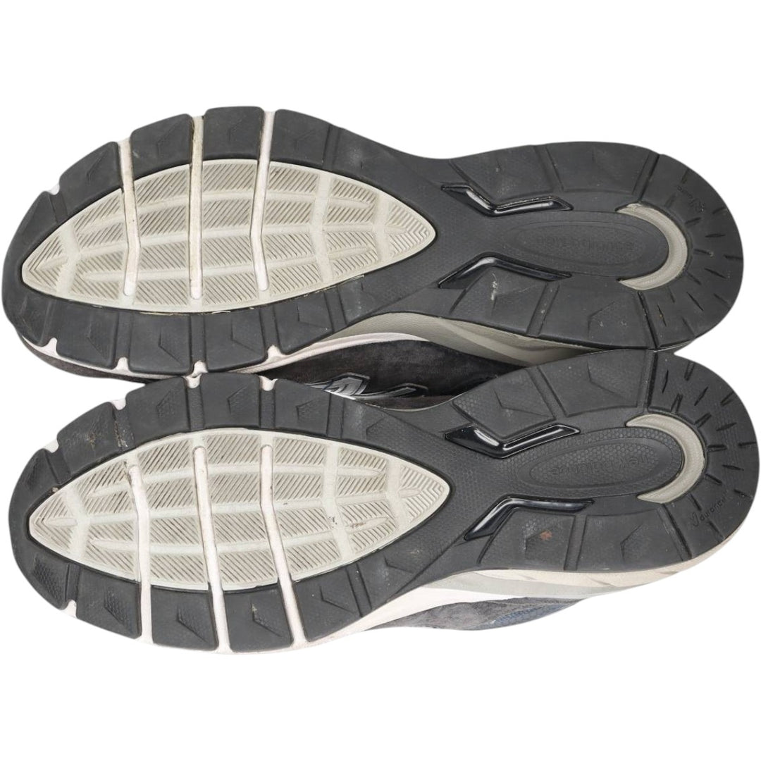 New Balance M990 NV5 sneakers, made in the USA, size 8 1/2 Men's 26.5cm unclear Navy blue Vintage Second Hand