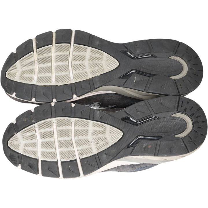 New Balance M990 NV5 sneakers, made in the USA, size 8 1/2 Men's 26.5cm unclear Navy blue Vintage Second Hand