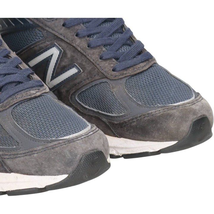New Balance M990 NV5 sneakers, made in the USA, size 8 1/2 Men's 26.5cm unclear Navy blue Vintage Second Hand