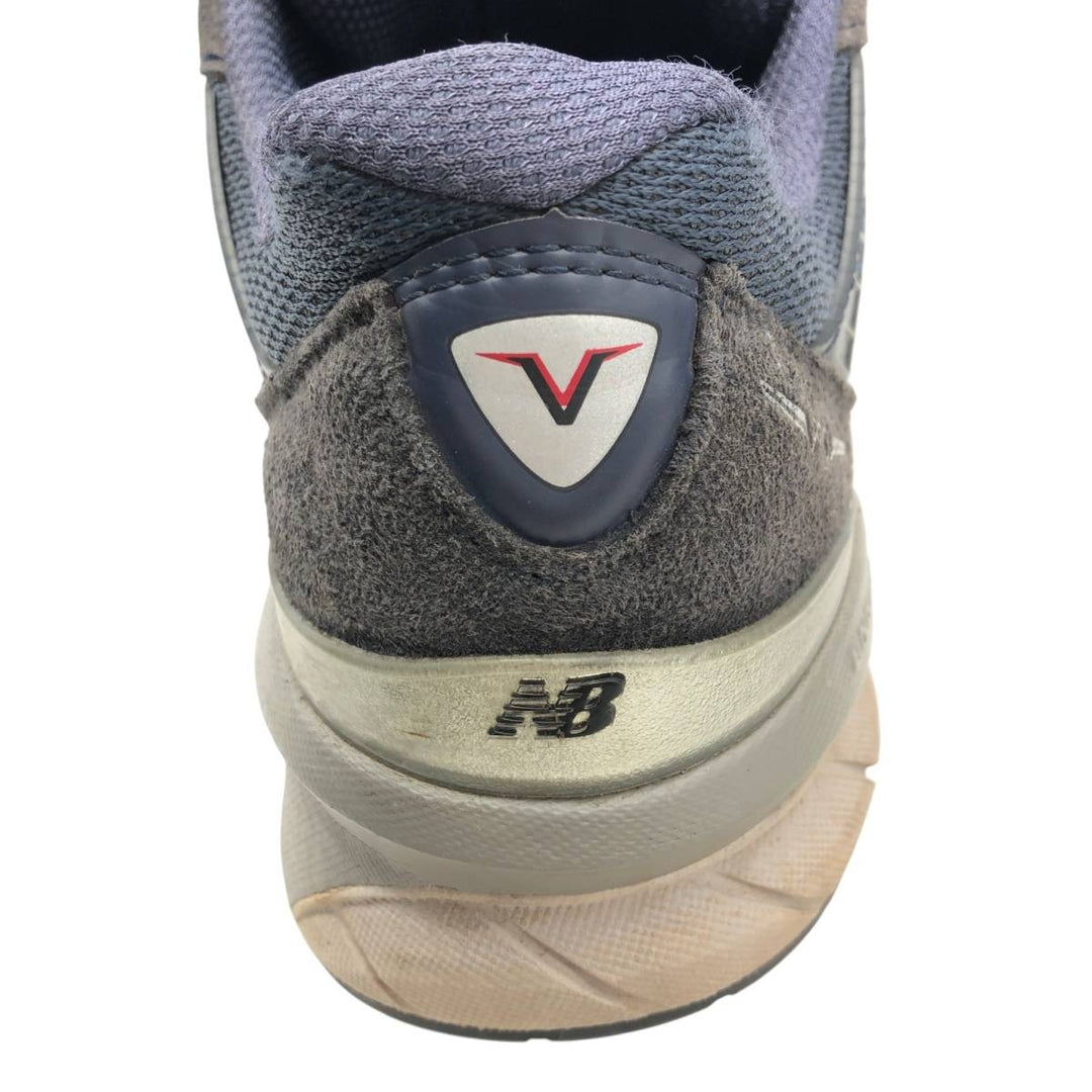 New Balance M990 NV5 sneakers, made in the USA, size 8 1/2 Men's 26.5cm unclear Navy blue Vintage Second Hand