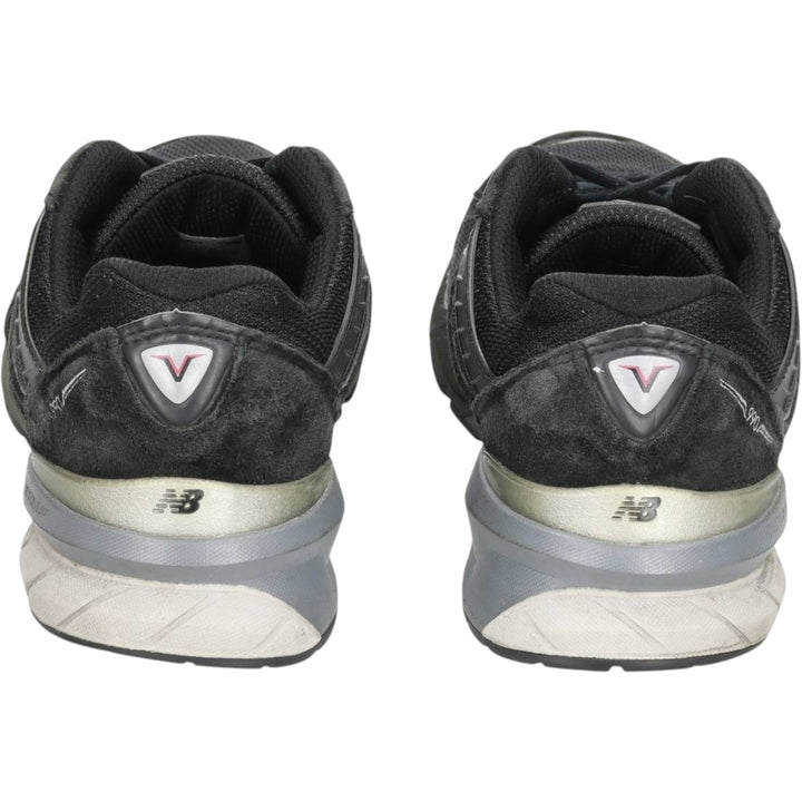New Balance W990 BK5 sneakers, made in the USA, size 9 Men's 27.0cm unclear black type Vintage Second Hand
