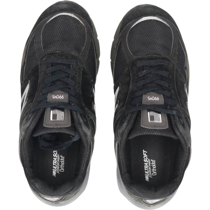 New Balance W990 BK5 sneakers, made in the USA, size 9 Men's 27.0cm unclear black type Vintage Second Hand