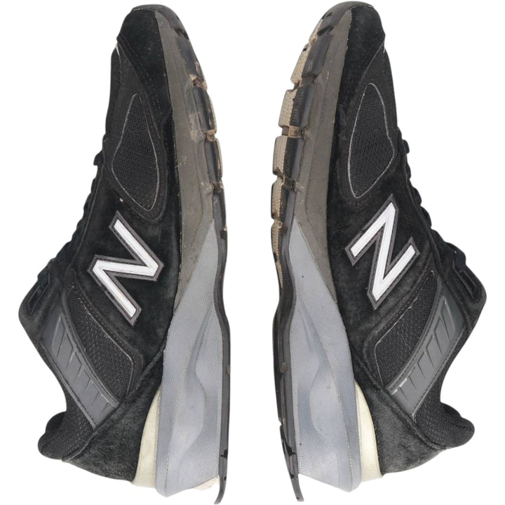 New Balance W990 BK5 sneakers, made in the USA, size 9 Men's 27.0cm unclear black type Vintage Second Hand