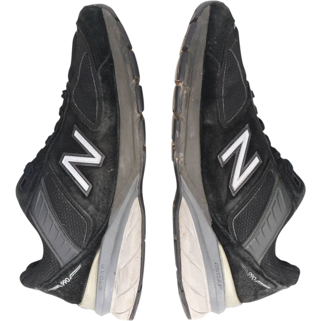 New Balance W990 BK5 sneakers, made in the USA, size 9 Men's 27.0cm unclear black type Vintage Second Hand
