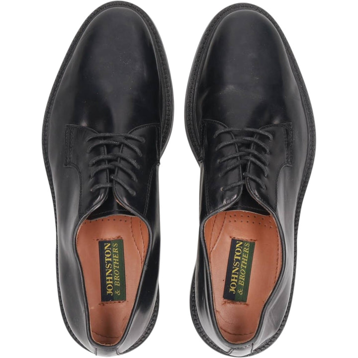 JOHNSTON AND BROTHERS U-tip shoes Men's 27.0cm genuine leather black type Vintage Second Hand