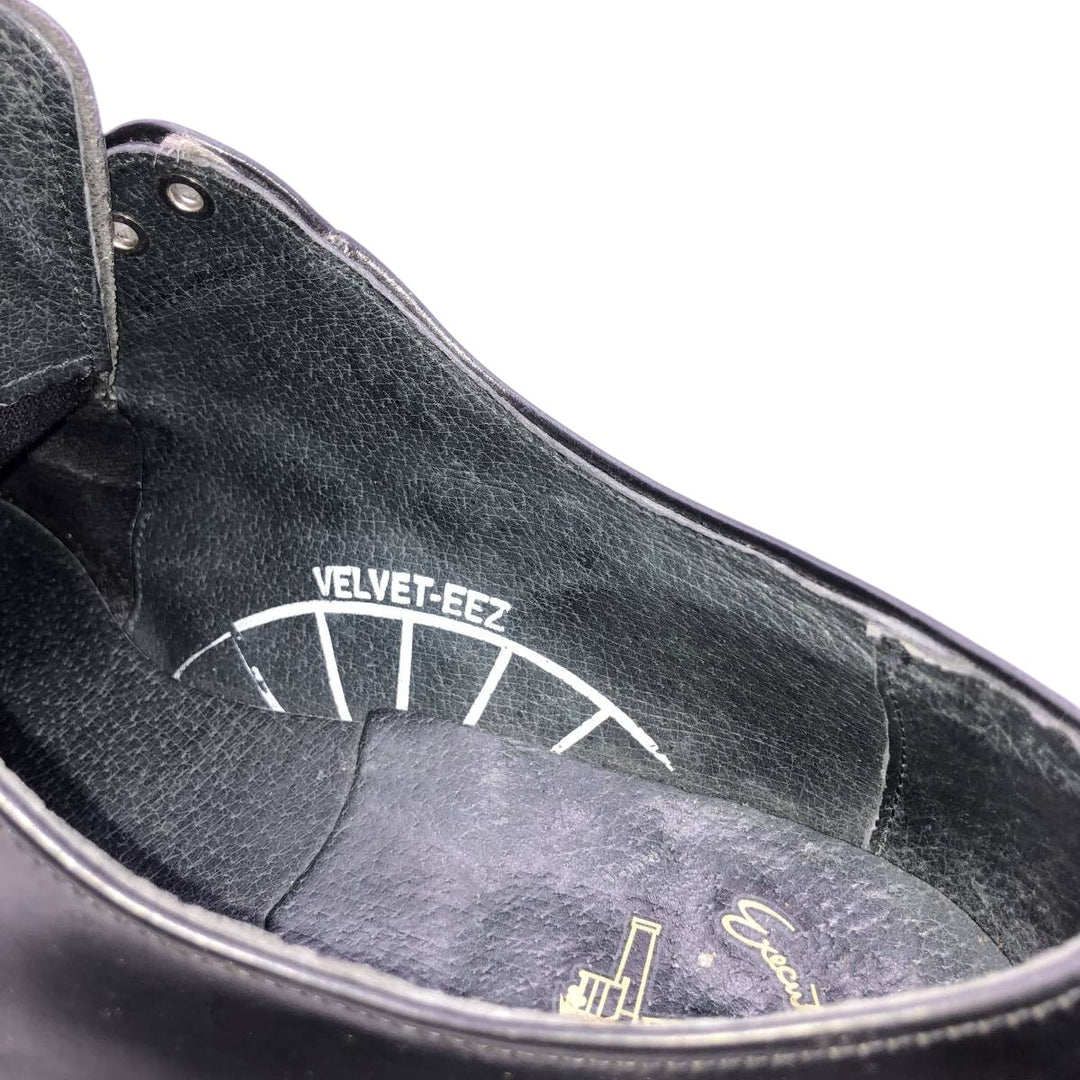 Mason Executive Imperial U-tip shoes, made in the USA, size 8 (4E) Men's 26.0cm genuine leather black type Vintage Second Hand