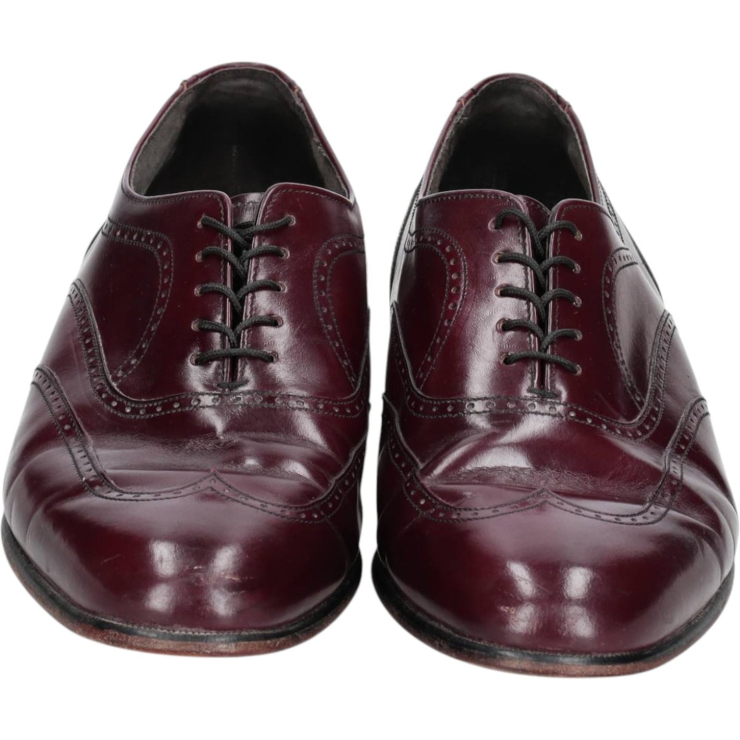 Stafford wingtip shoes, made in the USA, size 10 EEE Men's 28.0cm unclear burgundy type Vintage Second Hand