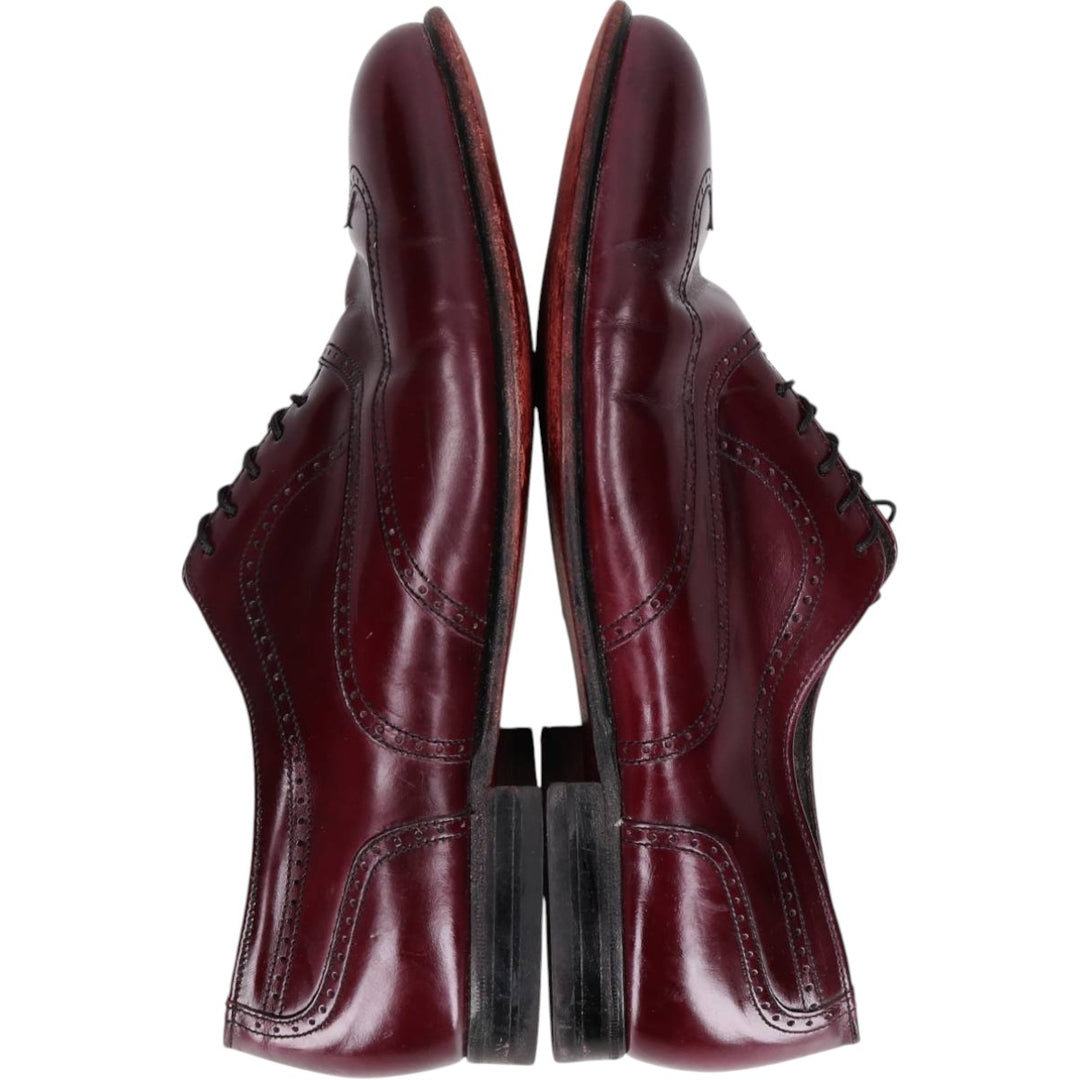 Stafford wingtip shoes, made in the USA, size 10 EEE Men's 28.0cm unclear burgundy type Vintage Second Hand