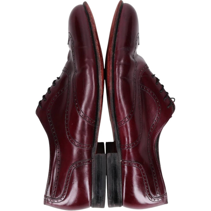 Stafford wingtip shoes, made in the USA, size 10 EEE Men's 28.0cm unclear burgundy type Vintage Second Hand