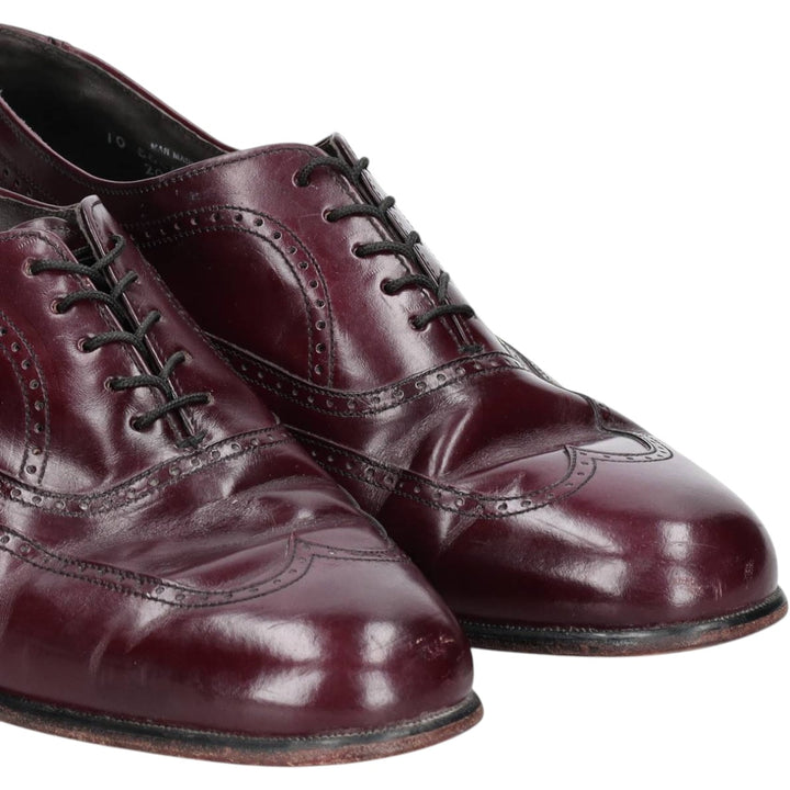 Stafford wingtip shoes, made in the USA, size 10 EEE Men's 28.0cm unclear burgundy type Vintage Second Hand