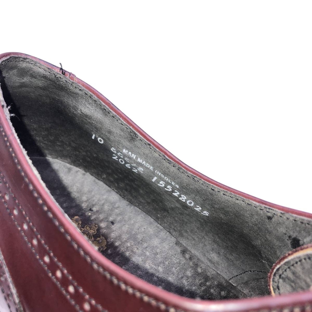 Stafford wingtip shoes, made in the USA, size 10 EEE Men's 28.0cm unclear burgundy type Vintage Second Hand