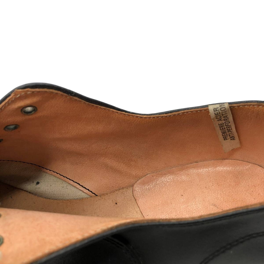 Para Choc Wingtip Shoes Men's 27.5cm genuine leather black type Vintage Second Hand