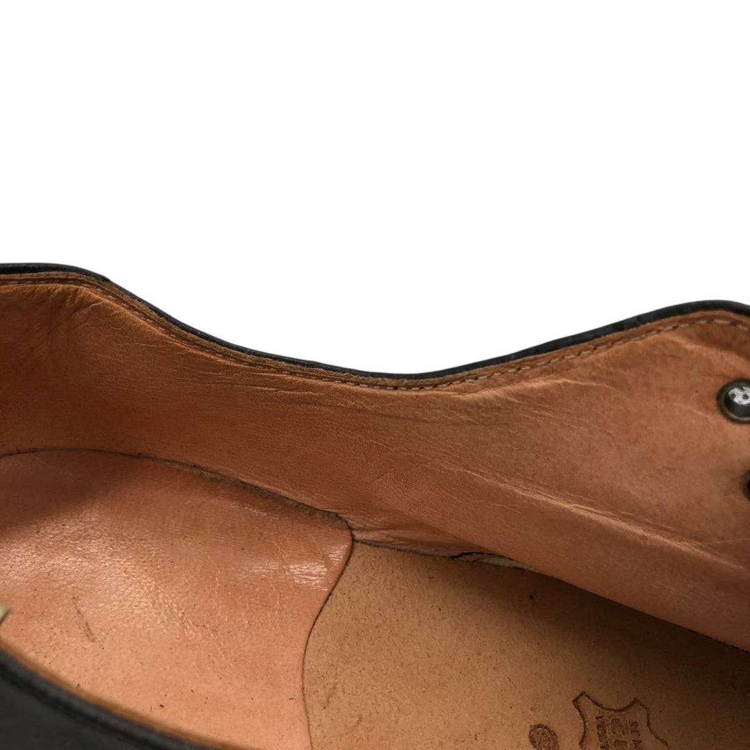 Para Choc Wingtip Shoes Men's 27.5cm genuine leather black type Vintage Second Hand