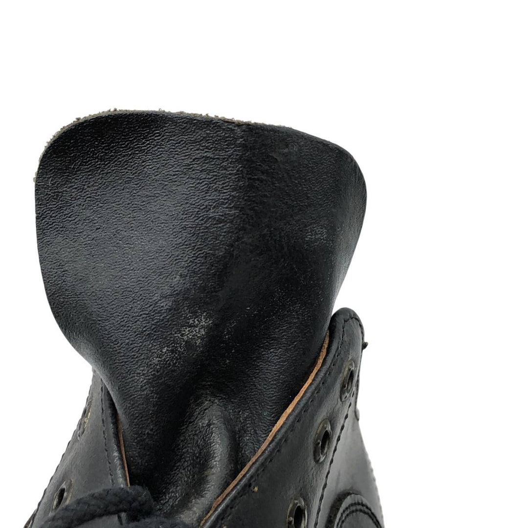 Para Choc Wingtip Shoes Men's 27.5cm genuine leather black type Vintage Second Hand