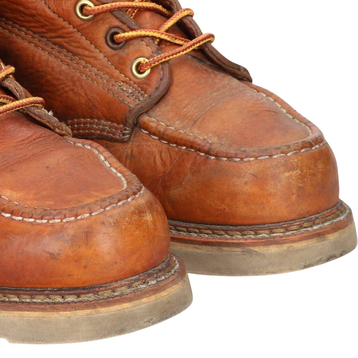 THOROGOOD U-tip work boots, made in the USA, size 7 1/2EE Men's 25.5cm unclear brown type Vintage Second Hand