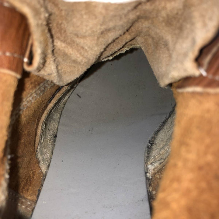 THOROGOOD U-tip work boots, made in the USA, size 7 1/2EE Men's 25.5cm unclear brown type Vintage Second Hand