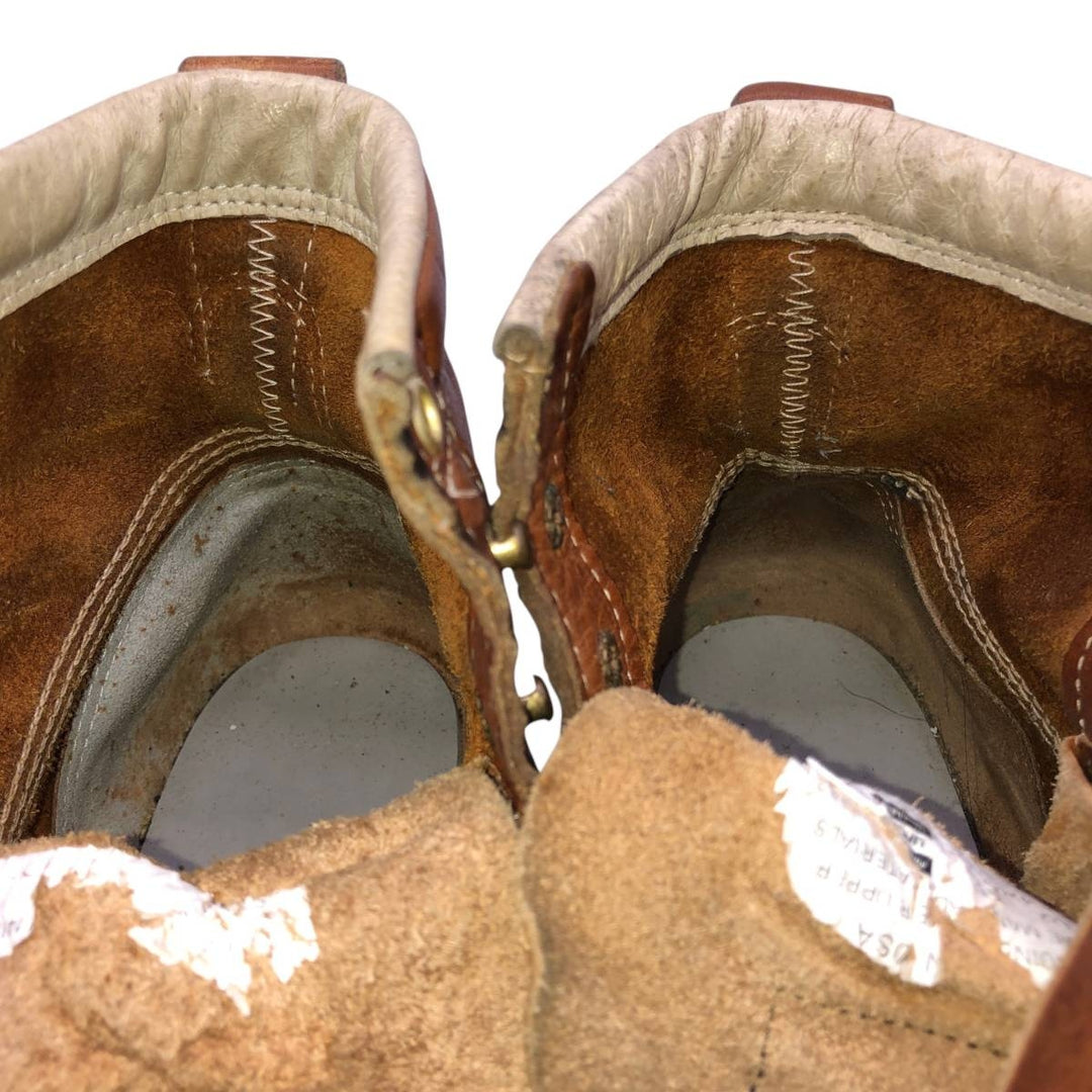 THOROGOOD U-tip work boots, made in the USA, size 7 1/2EE Men's 25.5cm unclear brown type Vintage Second Hand
