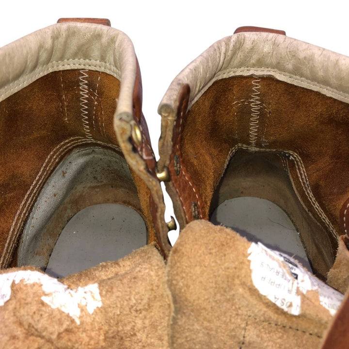 THOROGOOD U-tip work boots, made in the USA, size 7 1/2EE Men's 25.5cm unclear brown type Vintage Second Hand