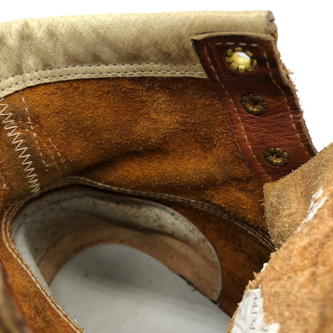 THOROGOOD U-tip work boots, made in the USA, size 7 1/2EE Men's 25.5cm unclear brown type Vintage Second Hand