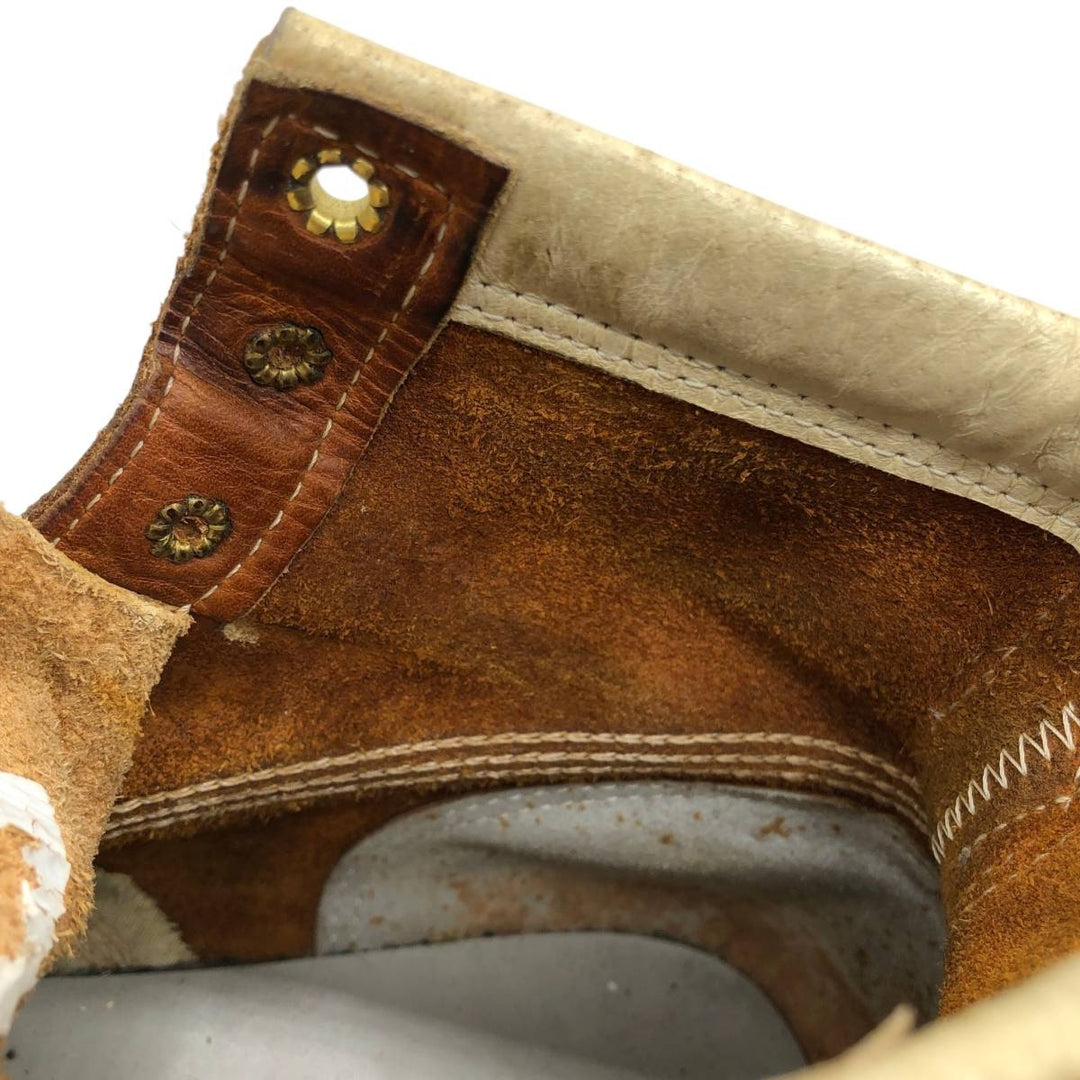 THOROGOOD U-tip work boots, made in the USA, size 7 1/2EE Men's 25.5cm unclear brown type Vintage Second Hand