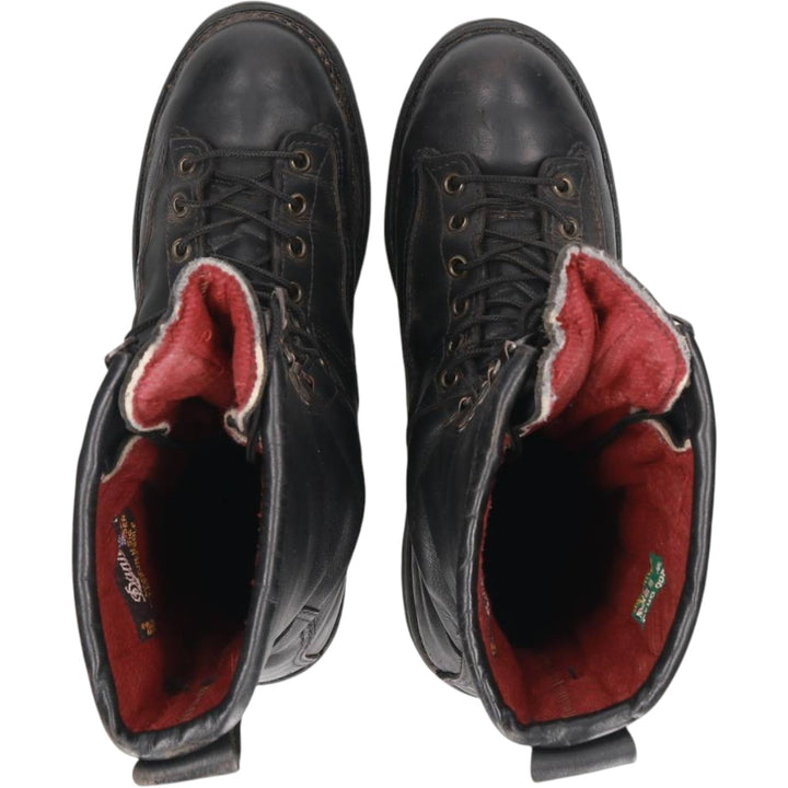 Danner GORE-TEX Work Boots, Made in USA Men's 26.0cm genuine leather black type Vintage Second Hand