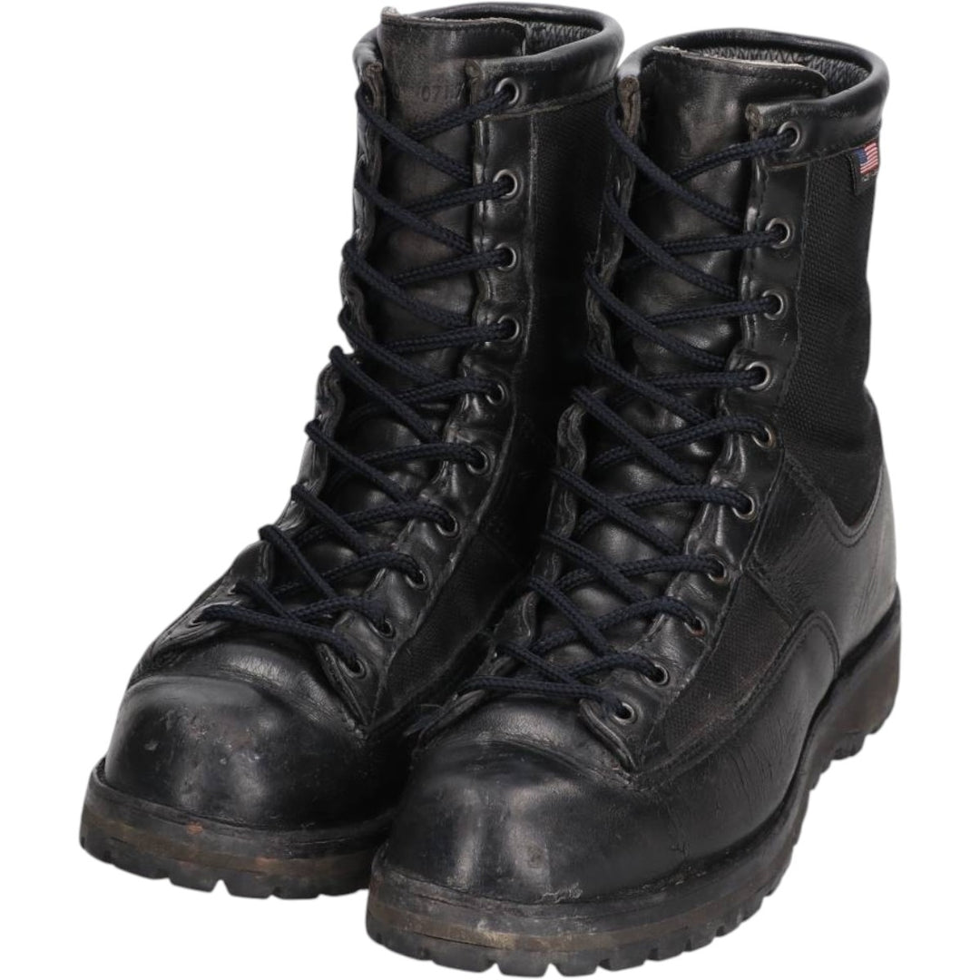 Danner 21210 ACADIA Platform Work Boots, Made in USA, Size 8 1/2D Men's 26.5cm unclear black type Vintage Second Hand