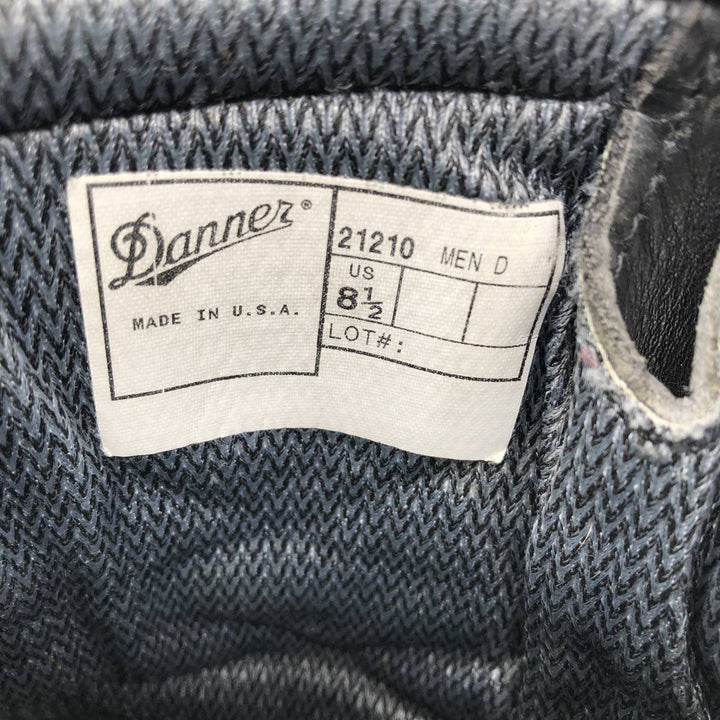 Danner 21210 ACADIA Platform Work Boots, Made in USA, Size 8 1/2D Men's 26.5cm unclear black type Vintage Second Hand