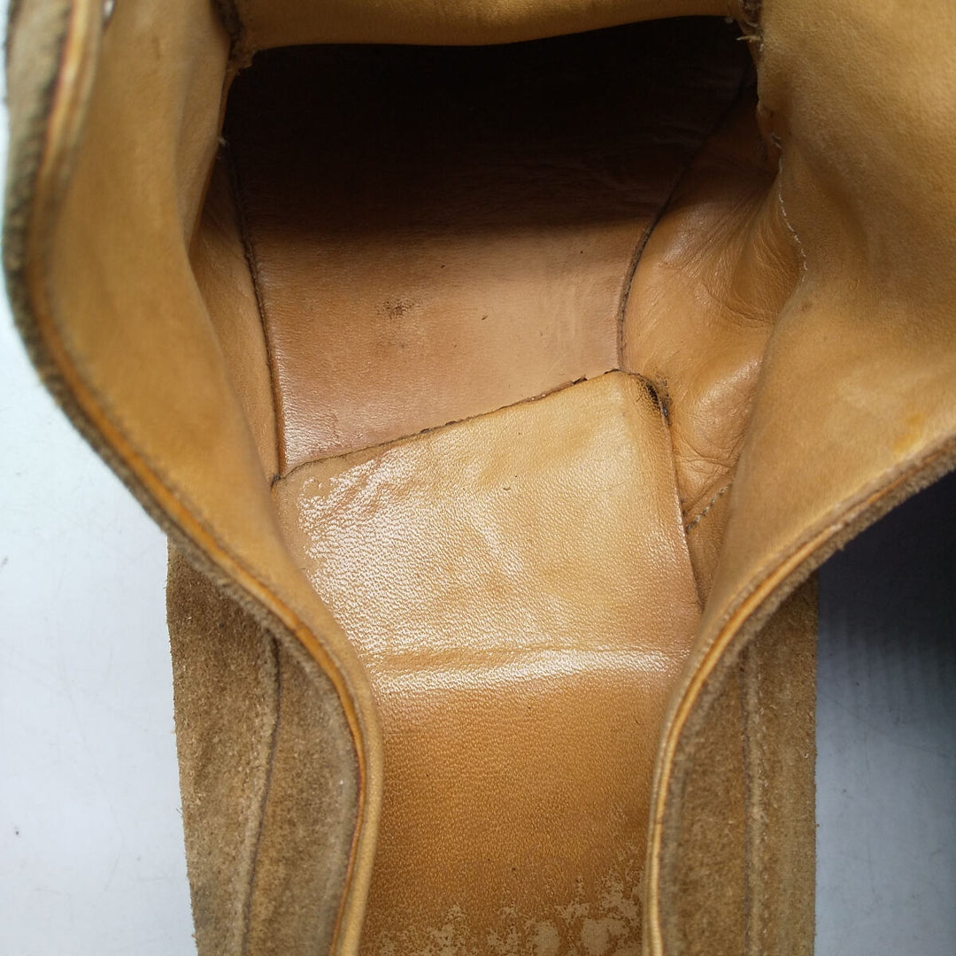 Crockett and Jones Hard Wick U-tip shoes, made in England, size 10E Men's 28.5cm /saa010306