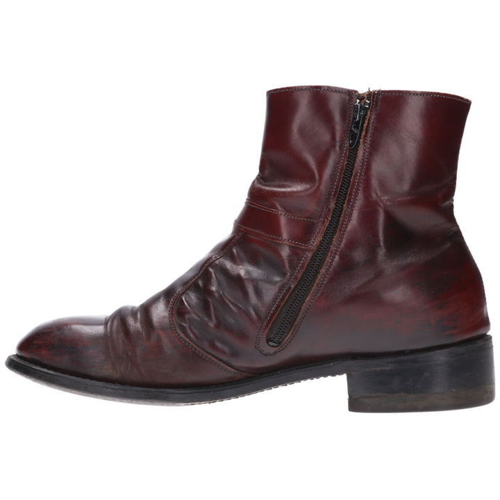 70s~80s STUART McGUIRE Side Zip Boots Men's 10.6" equivalent Vintage /saa011306 Men's 27.0cm /saa011306