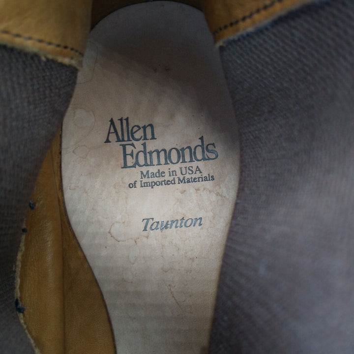 Allen Edmonds ALLEN EDMONDS Side Gore Shoes Made in USA 7 Men's 9.8" equivalent /saa011326