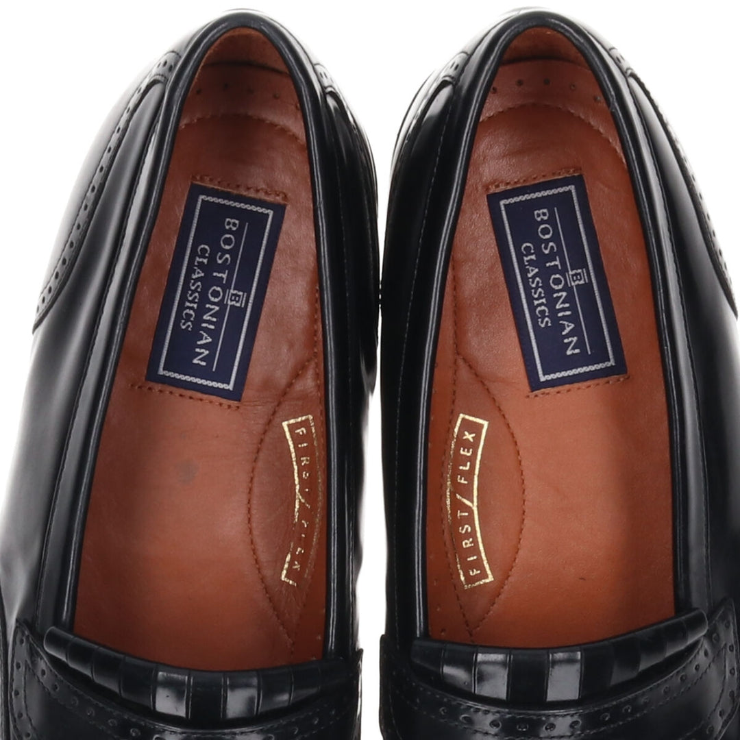 Bostonian CLASSICS Wingtip Quilted Tassel Loafers Made in USA 10 1/2 Men's 28.5cm /saa011380