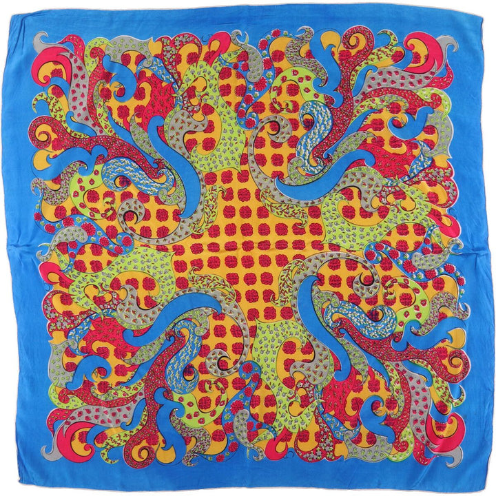 All-over pattern large scarf /saa011402