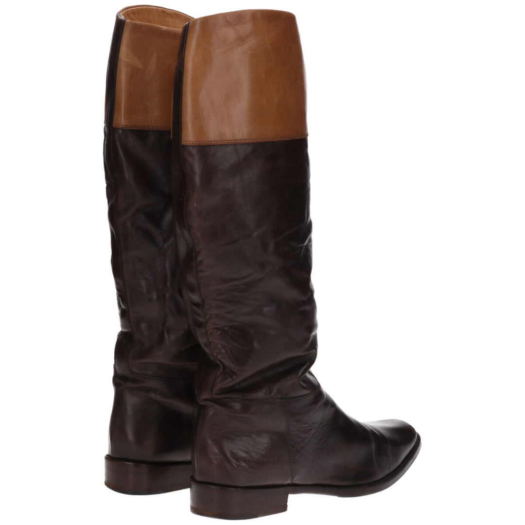 Long boots made in Italy 37 1/2 Women's 26.0cm /saa011441