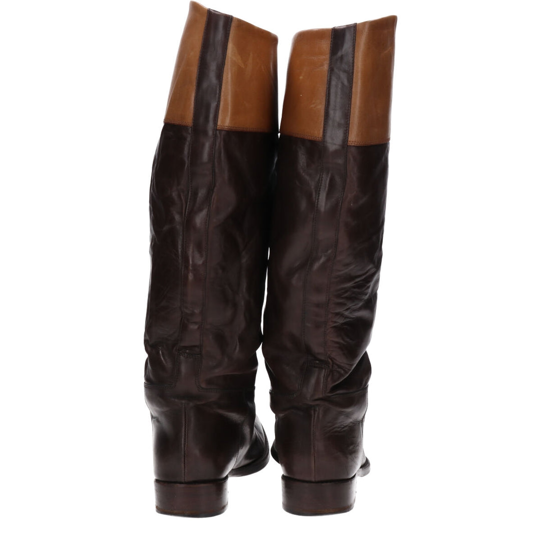 Long boots made in Italy 37 1/2 Women's 26.0cm /saa011441