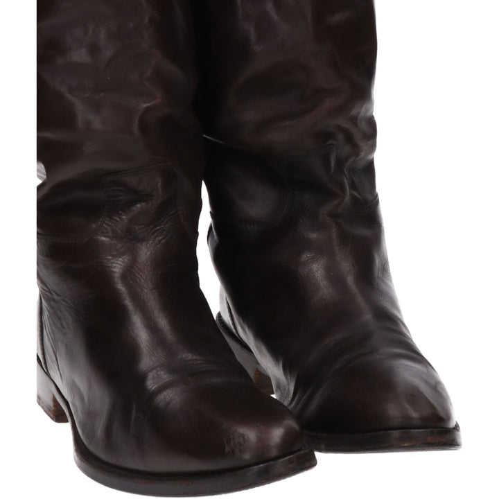 Long boots made in Italy 37 1/2 Women's 26.0cm /saa011441