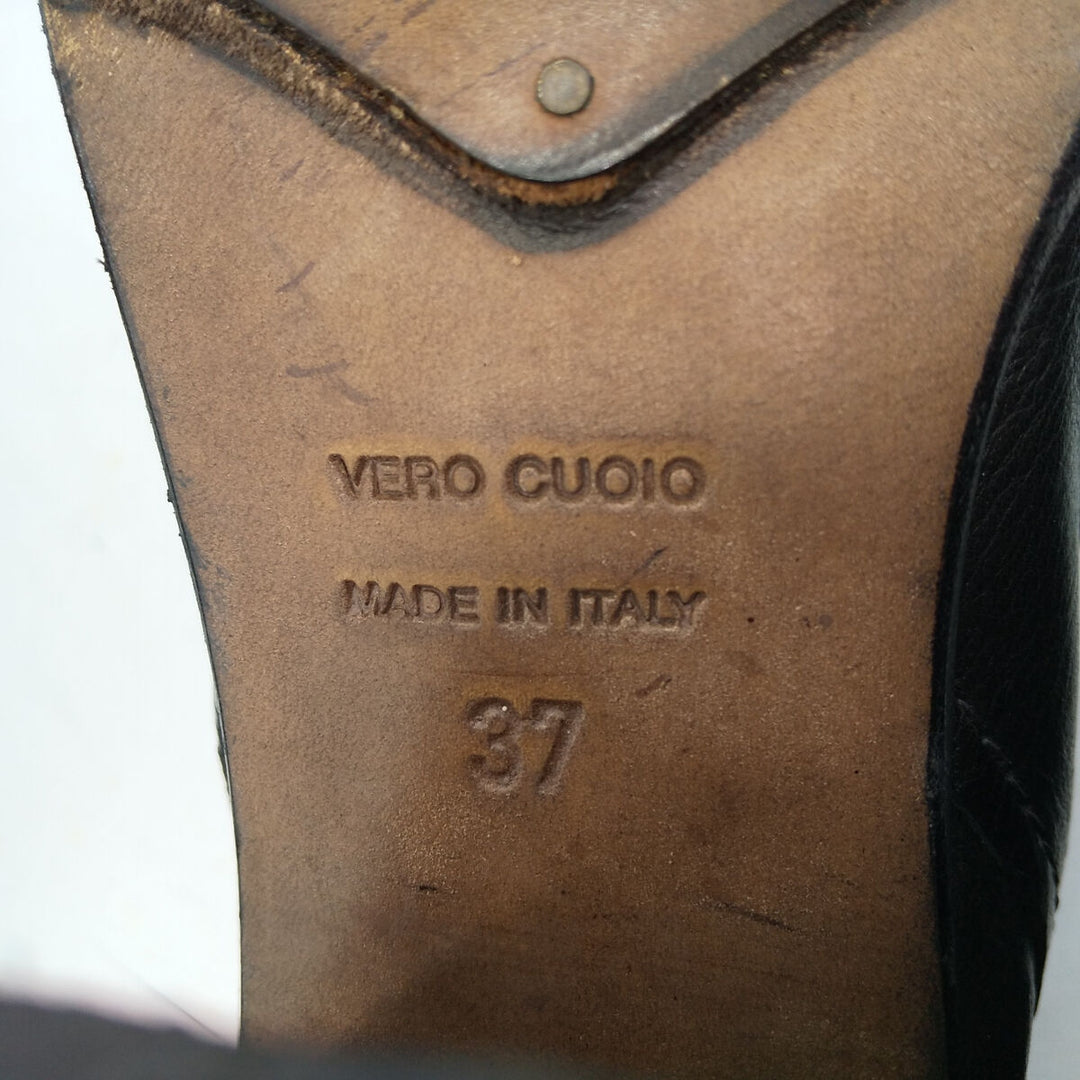 FUGA long boots made in Italy size 37 Women's 23.5cm /saa011465