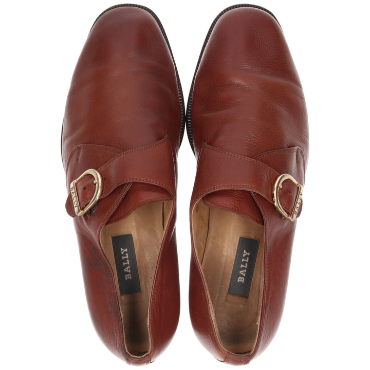 Bally Monk strap shoes made in Italy 24 1/2 Men's 26.0cm /saa011488