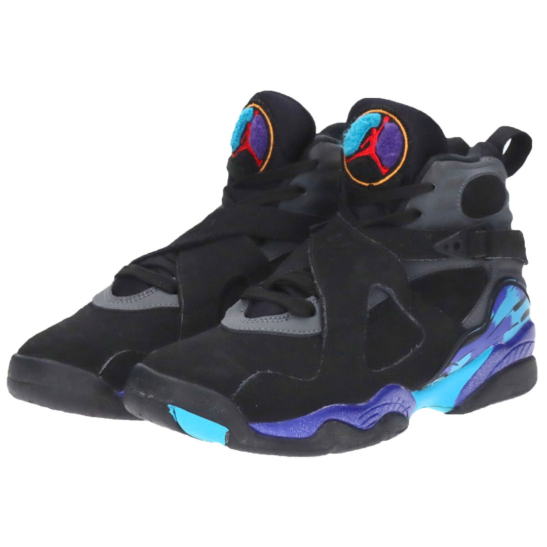 Nike NIKE AIR JORDAN 8 RETRO BG Air Jordan Retro High-Cut Sneakers 6.5Y Women's 24.5cm /saa011551