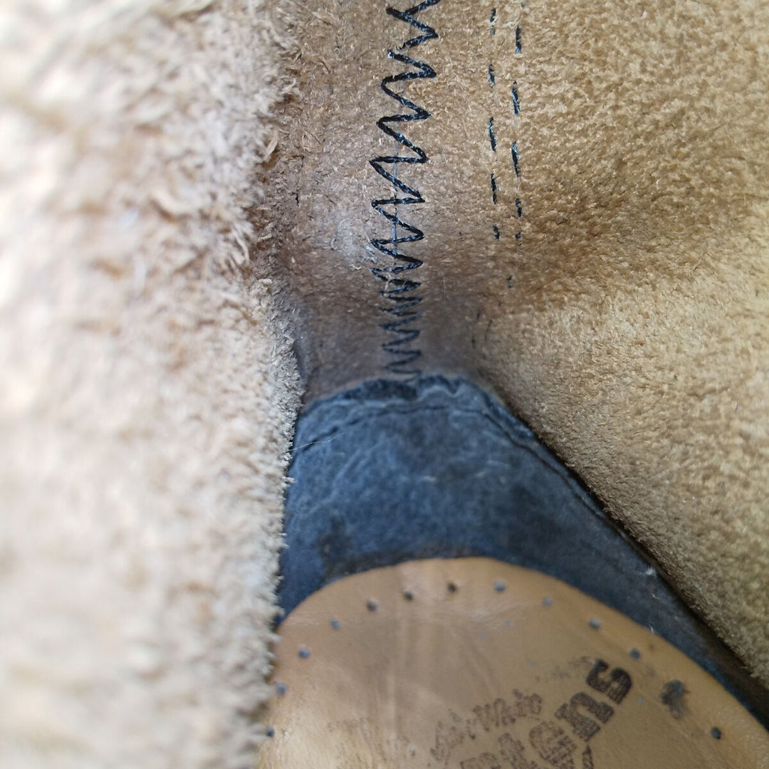 Dr. Martens Crocodile Pattern 8-hole boots Made in the UK 4 Women's 23.0cm genuine leather white type Vintage Second Hand