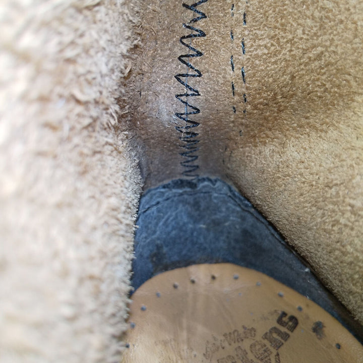 Dr. Martens Crocodile Pattern 8-hole boots Made in the UK 4 Women's 23.0cm genuine leather white type Vintage Second Hand