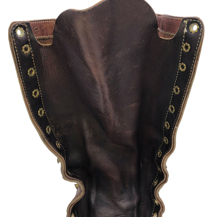 WHITE'S WORK BOOTS 8 Women's 25.0cm genuine leather brown type Vintage Second Hand