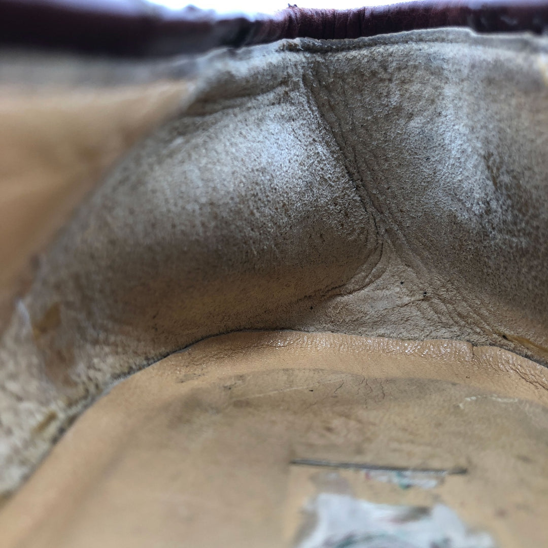 60s-70s GUCCI Old Gucci Quilted Tan Bit Loafers Made in Italy 44S Men's 10.8" equivalent Vintage /saa011613 Men's 27.5cm /saa011613