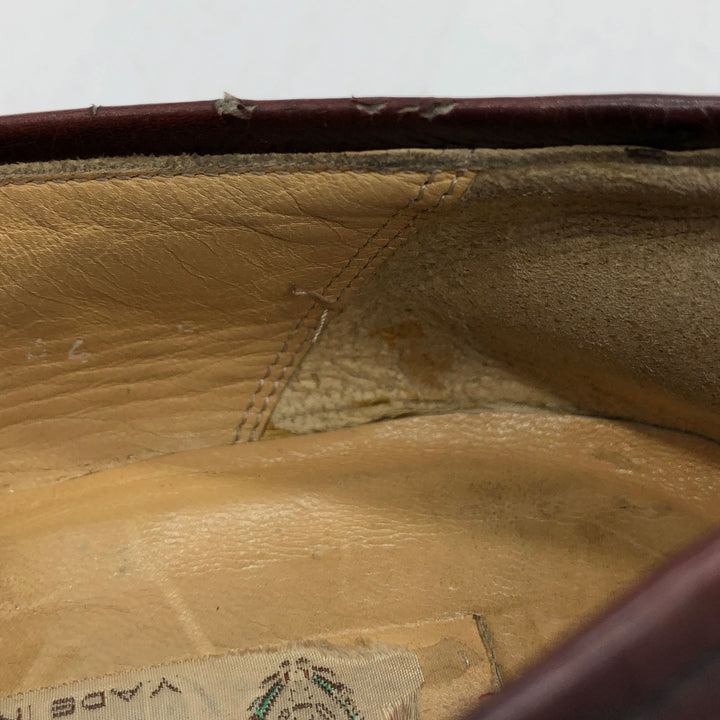 60s-70s GUCCI Old Gucci Quilted Tan Bit Loafers Made in Italy 44S Men's 10.8" equivalent Vintage /saa011613 Men's 27.5cm /saa011613