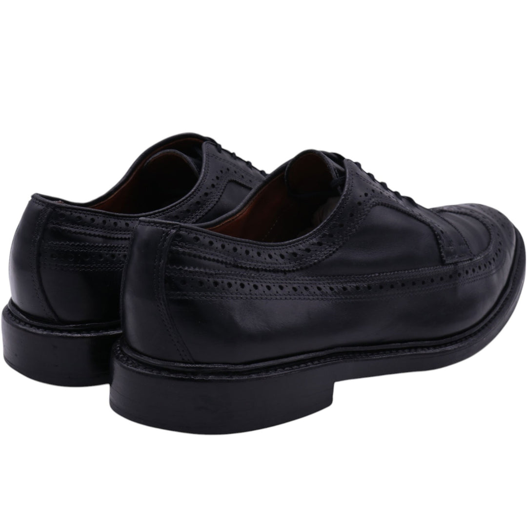 Allen Edmonds Macneil Wingtip Shoes Made in USA 9 1/2D Men's 27.5cm genuine leather black type Vintage Second Hand