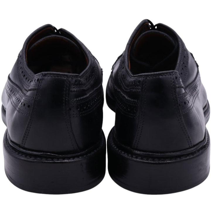 Allen Edmonds Macneil Wingtip Shoes Made in USA 9 1/2D Men's 27.5cm genuine leather black type Vintage Second Hand