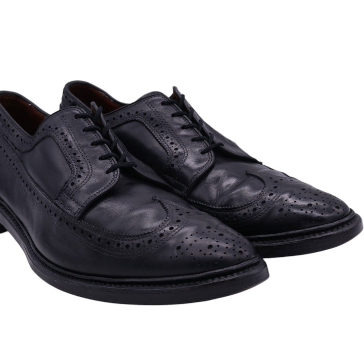 Allen Edmonds Macneil Wingtip Shoes Made in USA 9 1/2D Men's 27.5cm genuine leather black type Vintage Second Hand