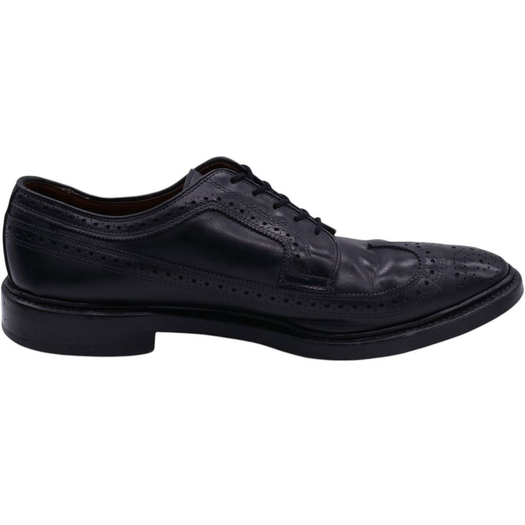 Allen Edmonds Macneil Wingtip Shoes Made in USA 9 1/2D Men's 27.5cm genuine leather black type Vintage Second Hand